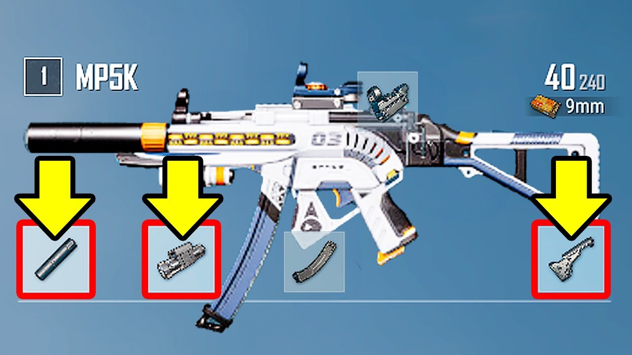 배그 아무도 모르는 MP5K 사용 방법