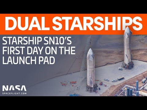 SpaceX Boca Chica: Starship SN10 Preparing for Test Campaign