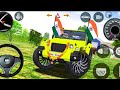 Modified Mahindra Thar😈Games:Indian Yellow Thar (Gadi Wala Games) Car Game Android Game - #2025​