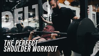 FULL Delt workout With Pro Wrestler Brian Cage and Hypertrophy Coach Joe Bennett