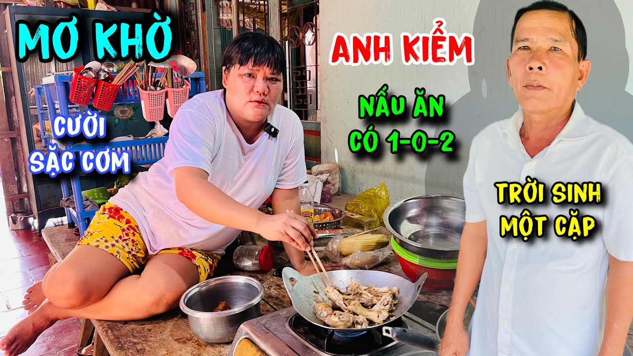cười lộn ruột anh kiểm mơ khờ nấu ăn có 1-0-2 #tuấnlaivung #mơkhờ 