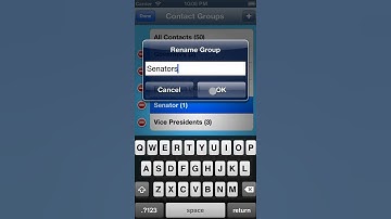 Rename a Group - A2Z Contacts