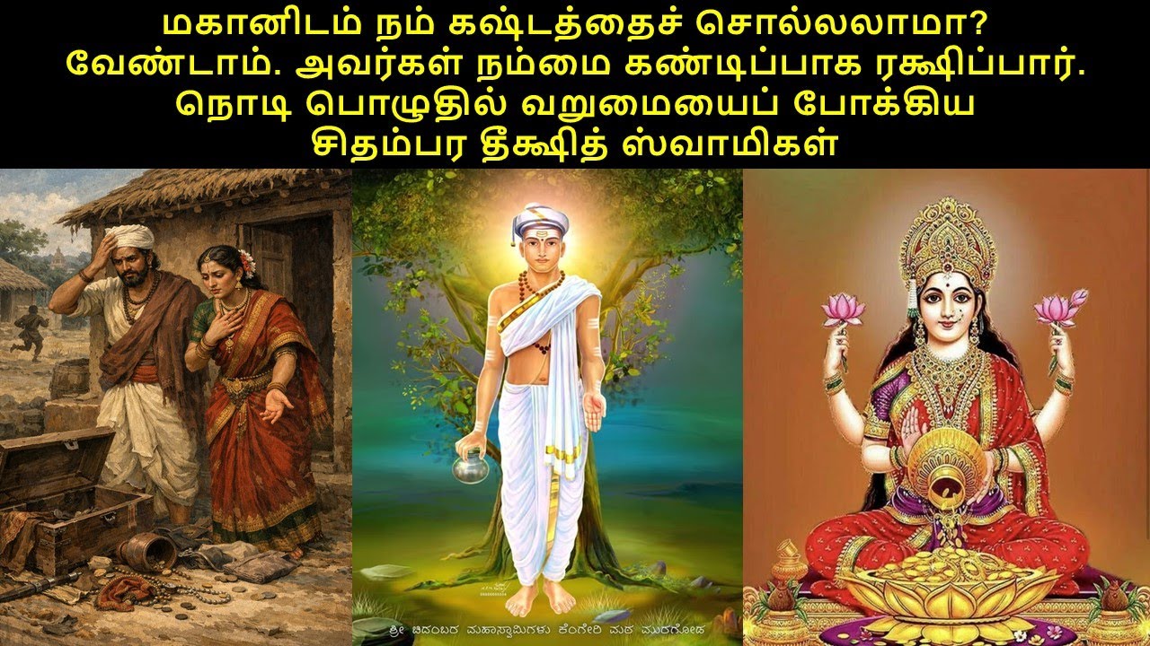 Chidamabara  Dixit Swami recovers the lost treasure 