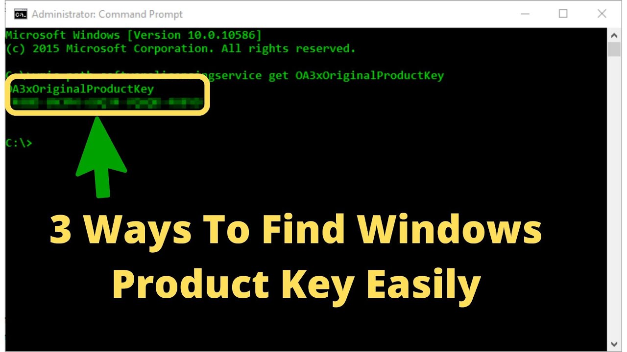 How to Find Windows 7 Product Key Using Cmd?