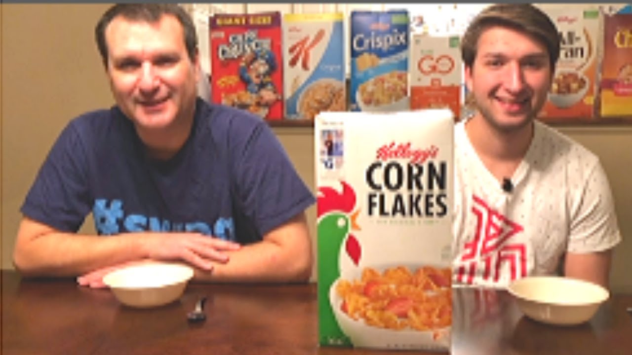 Eating Corn Flakes for the First Time Review YouTube