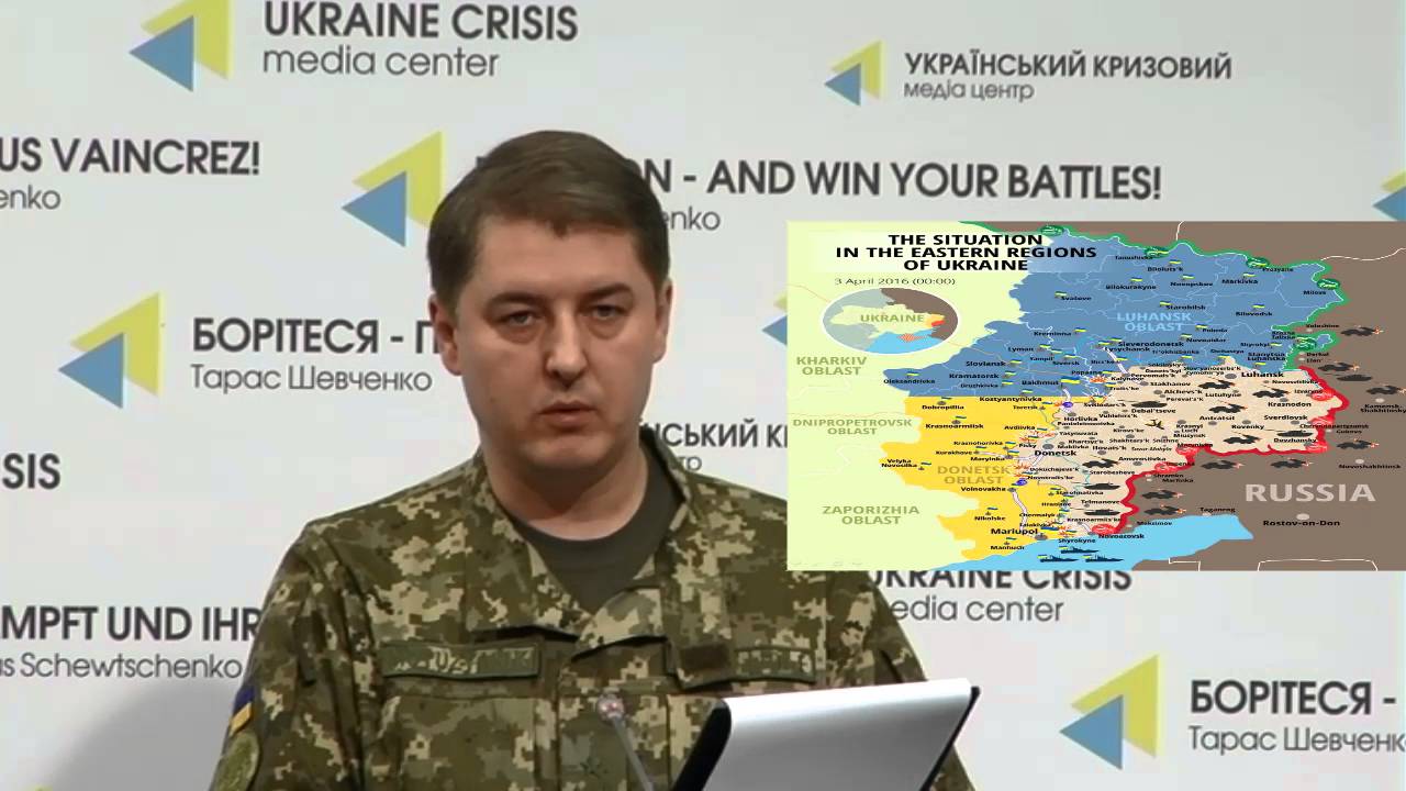 Oleksandr Motuzyanyk. Ukraine Crisis Media Center, 3rd of April 2016