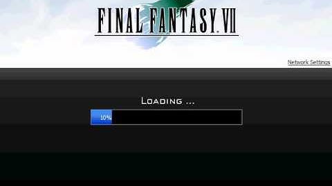 Final Fantasy VII Launch Error. Please help.