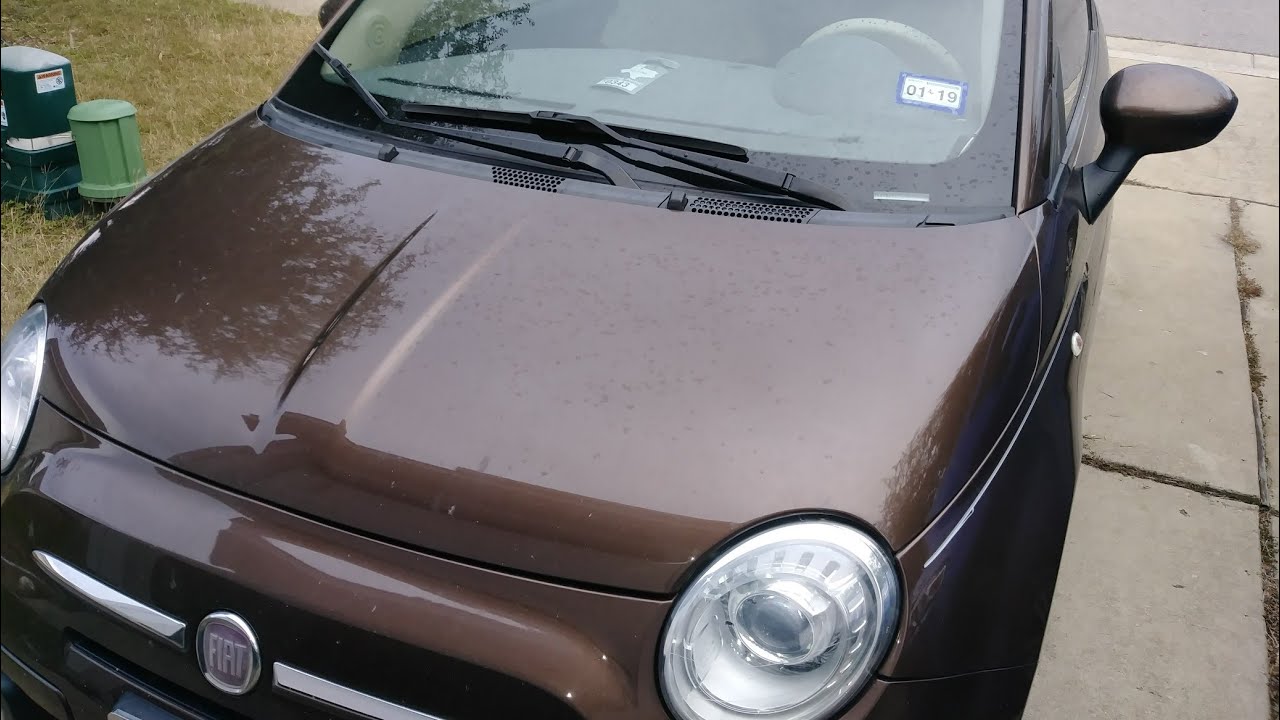 FIAT 500 POP. HOW TO DO AN OIL CHANGE. - YouTube