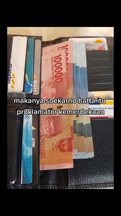 KH Anwar Zahid:'Selama yg berbaris di dalam dompet Soekarno Hatta aman,Ujung2nya duit'