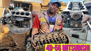 Mitsubishi 4D56 engine rebuild