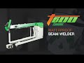 Waterproof seam welder  t600 extreme curve i miller weldmaster