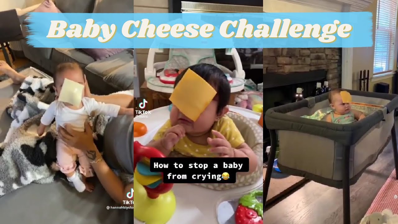 Throw Cheese at Baby Pranks Baby Cheese Challenge Compilation YouTube