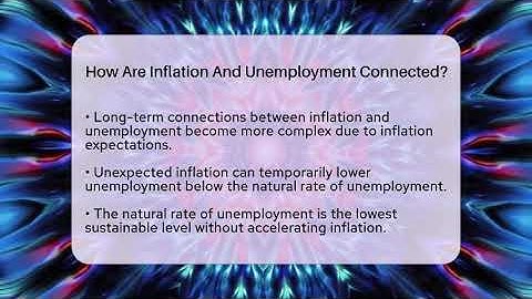 How Are Inflation And Unemployment Connected? - Inflation Insight Channel