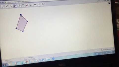 Reflection using geogebra