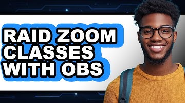 How to Raid Zoom Classes with Obs (easy Method)