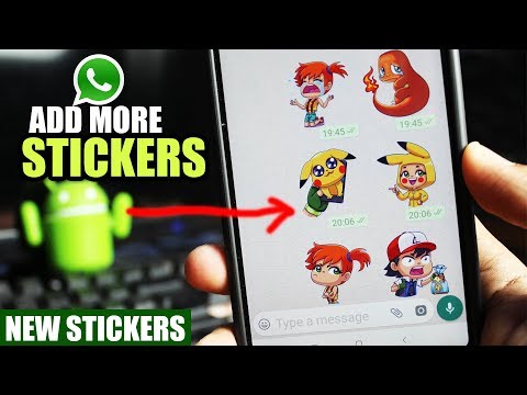 In this video i am showing you how to add more new stickers whatsapp using other apps. also can enable feature your what...