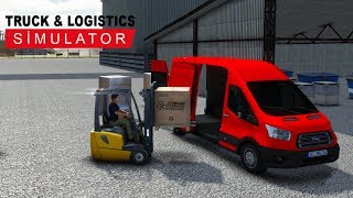 Forklift ile Panelvana Kargo Yükleme !!! Truck & Logistics Simulator