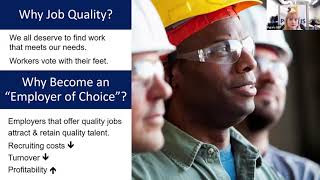 Elevate Your Workforce: Job Quality Toolkit Infosession