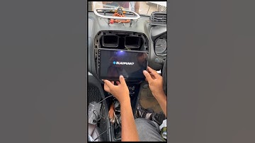 Blaupunkt Android Car Stereo And Xenos Dashcam Installation Maruti Suzuki Brezza