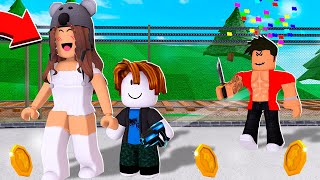 I HELPED a 5 YEAR OLD BEAT TEAMERS in Roblox MM2!