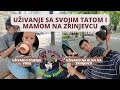 Uivanje sa svojim tatom i mamom na zrinjevcu