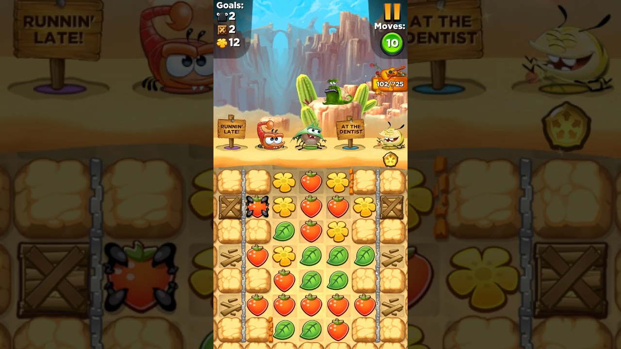Best Fiends level 63 no boosters