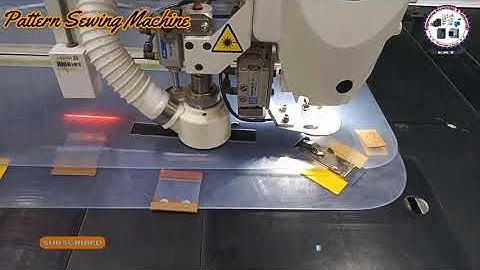 ZOJE Pattern Sewing Machine for Jacket| Zipper Join With Bone Pocket Making By Using Laser Cutter