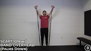 Scaption with Band Overhead (Palms Down)