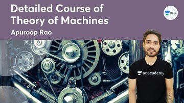 Detailed Course of Theory of Machines  | Apuroop Rao | GATE 2023