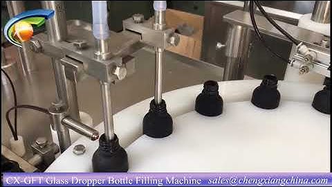CX-GFT Glass Dropper Bottle Filling Machine for 30ml