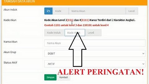 Menampilkan alert warning javascript saat input data | VLY Studio
