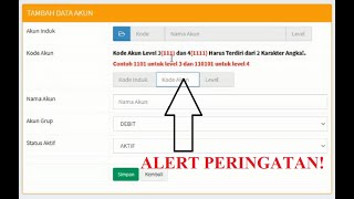 Menampilkan alert warning javascript saat input data | VLY Studio