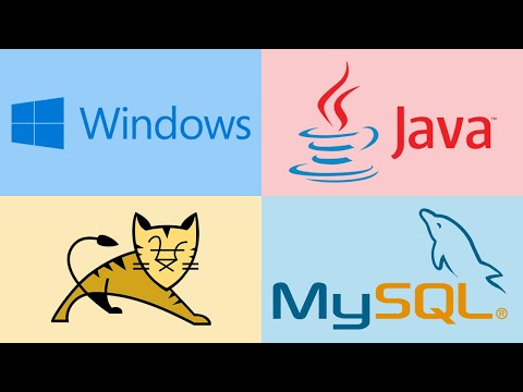 How to install Java, Apache Tomcat and MySQL on Windows (Servlet + JSP)