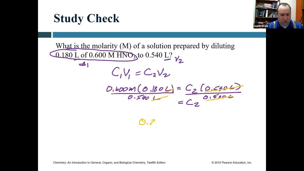 Chapter 9 part 3 finale dilution calculations colloids