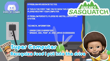 Sneaky Sasquatch - Super Computer | Recognize food I put in