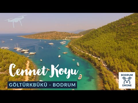 Bodrum Göltükbükü Cennet Koyu Drone Çekimleri (Temmuz 2019)  Bodrum / Muğla