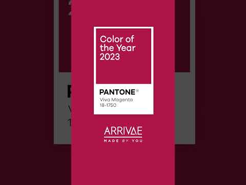 Presenting Pantone Color of the Year 2023- Viva Magenta #shorts