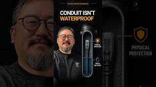 Conduit Won’t Stop Water in Your Network Cable