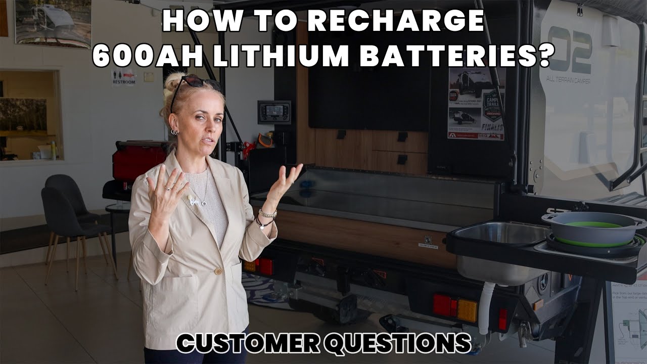 How to Recharge 600Ah Lithium Batteries in the Stockman Rover Off Grid