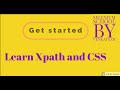 Selenium Object Identification Techniques Xpath CSS Part 8