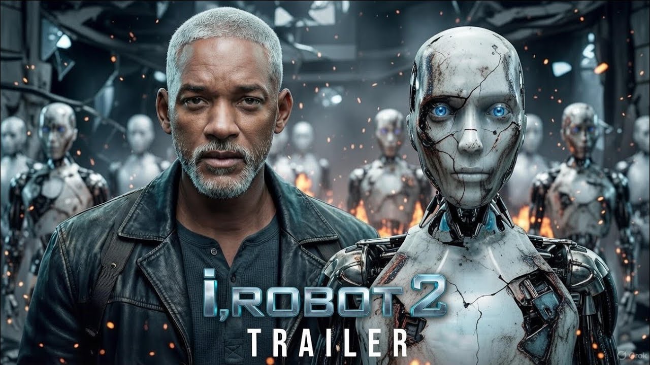 I, Robot 2 (2026) – First Trailer | Will Smith, Elon Musk christian bale | Concept trailer Ai | 