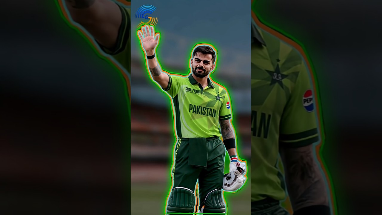 What if Virat Kohli was PAKISTANI?😱 #ViratKohli #IndiaVsPakistan #CricketShorts #WhatIf #SportGoogly