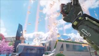 Sick Wall Run NoScope and Triple Grenade Kill! (BO3)