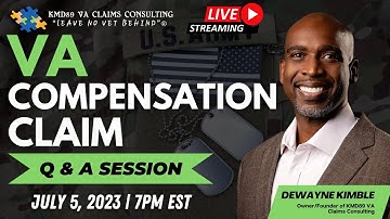 KMD89 Answers Your Questions About The VA Disability Compensation Claims Process