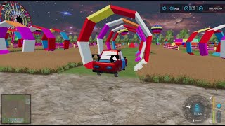 Mini Car Passes Through Tunnel Turning Around in Running to Infinity screenshot 4