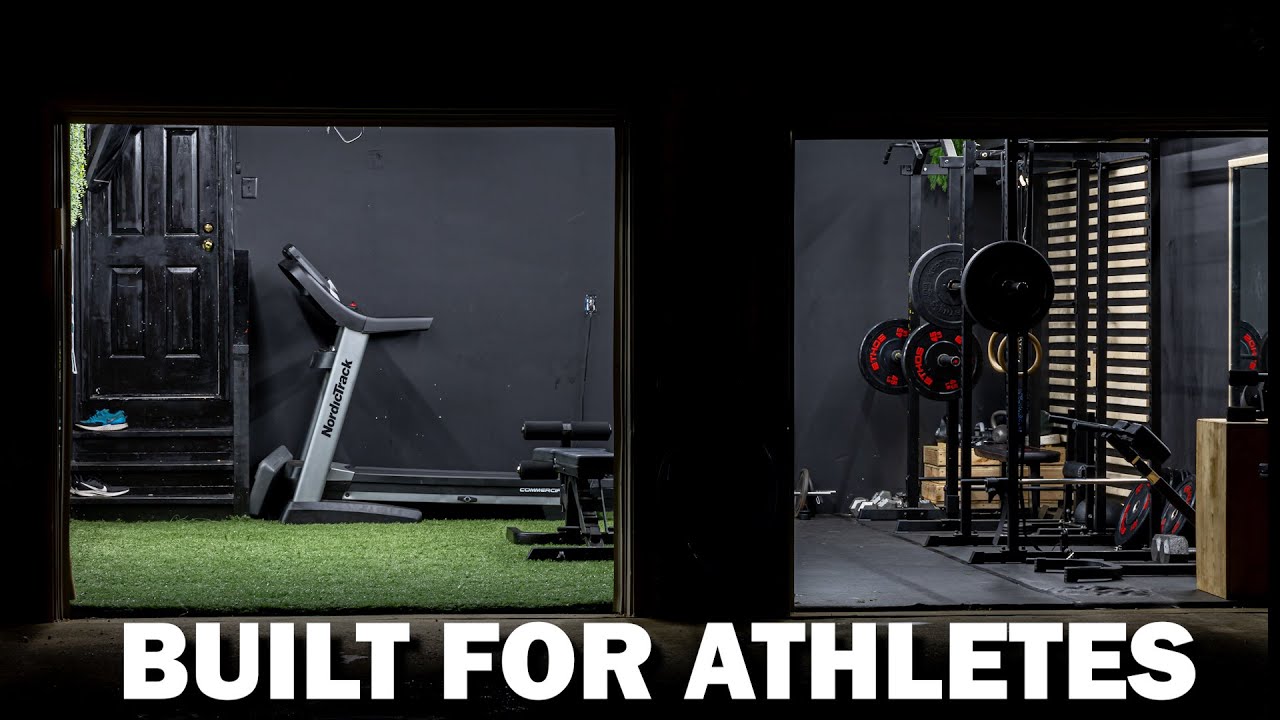 Garage Gym Tour I Zero Budget Home Gym - YouTube