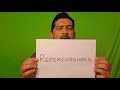 Mexican word of the day repercussions