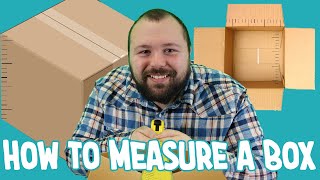 How To Measure A Shipping Box Or Carton