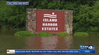 Pine Bluff homeowners ready for flood to be over