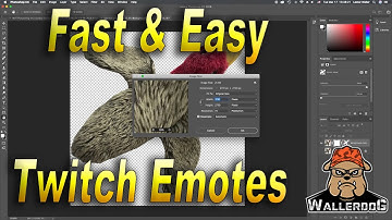 How to Make Twitch Emotes from Photo | Fast and Easy | Photoshop CC 2019